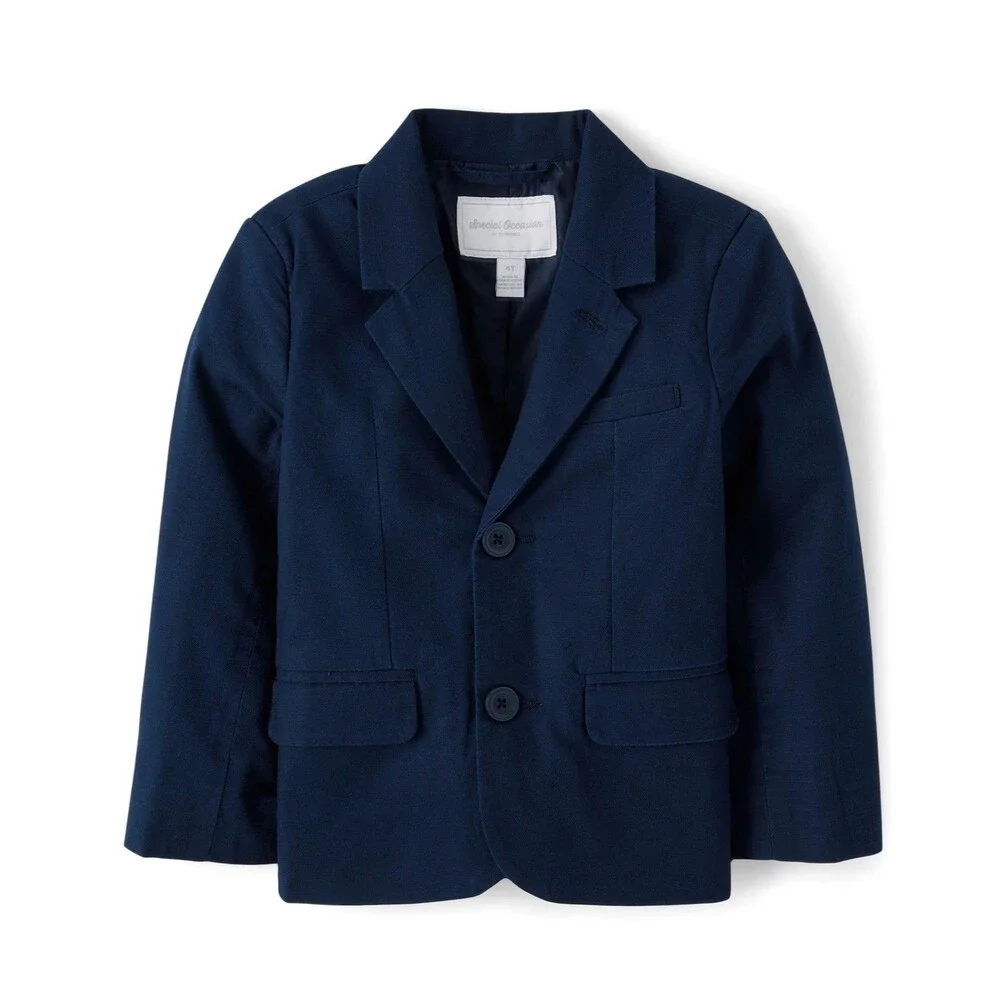 Gymboree Boys Toddler Navy Blazer Special Occasion Suit Jacket 18-24 Months NWT